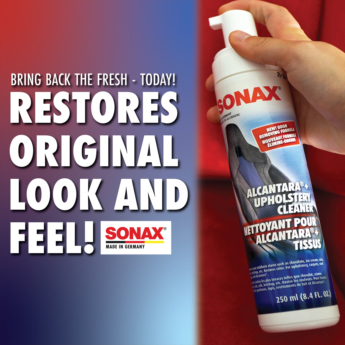 SONAX Alcantara & Upholstery Cleaner