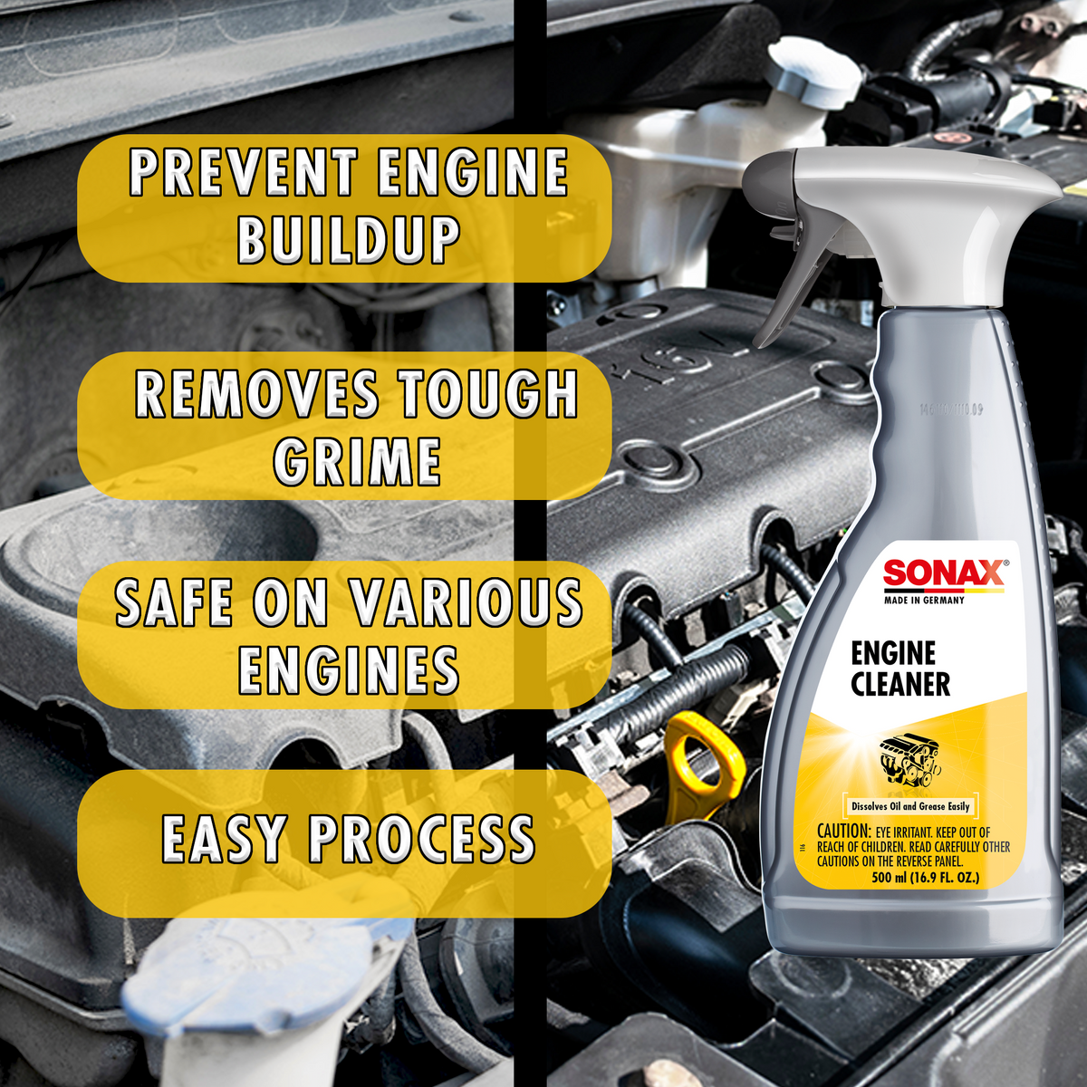 SONAX Engine Cleaner- 500ml