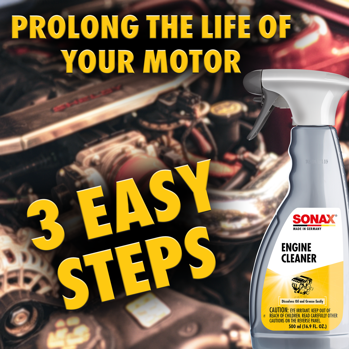 SONAX Engine Cleaner- 500ml