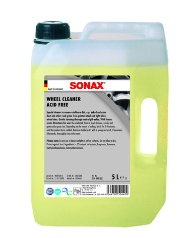 SONAX Wheel Cleaner full effect